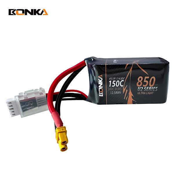 BONKA FPV 850mAh 150C 4S Series Racing LiPo